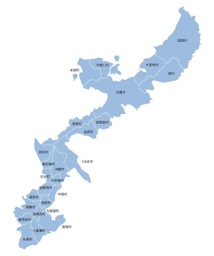 対応エリアマップ